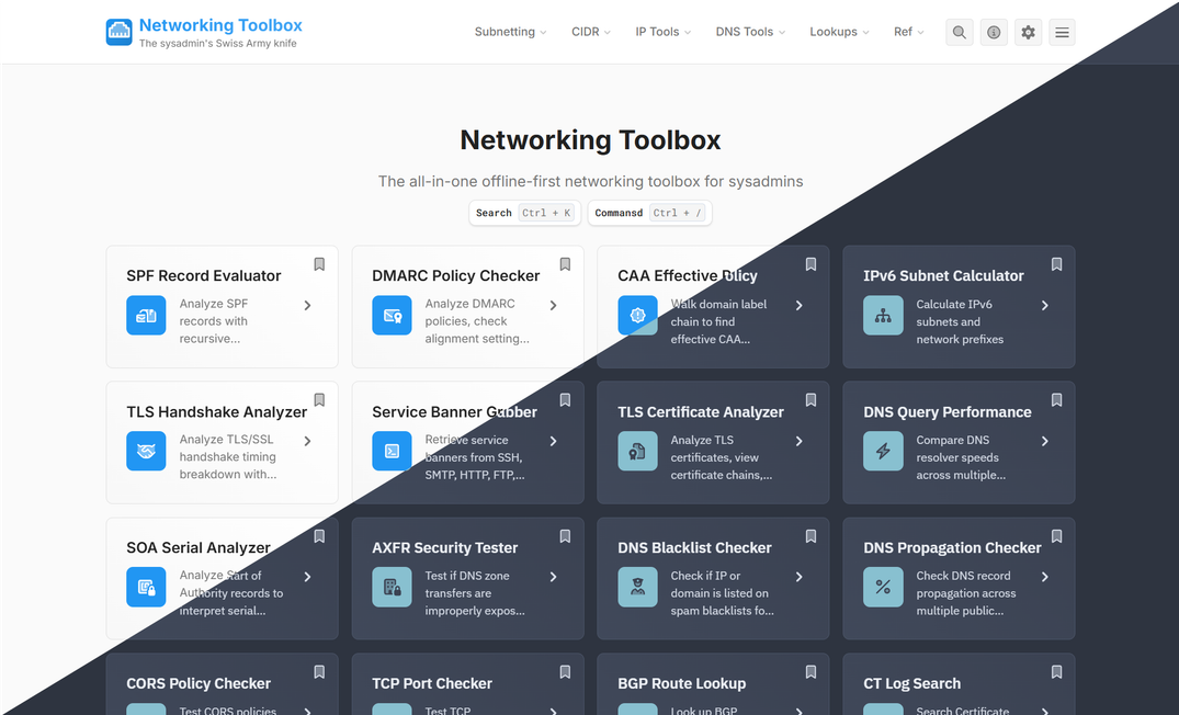 Networking Toolbox: el juguete nuevo de mi homelab.